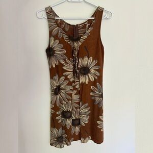 Vintage 90s floral dress